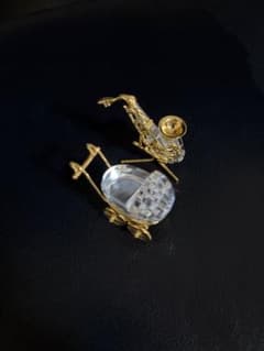 SWAROVSKI ミニチュアサックと乳母車のセットのサムネイル
