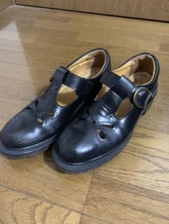 ドクターマーチンDr.Martens24cm/blackブラック/vintageのサムネイル
