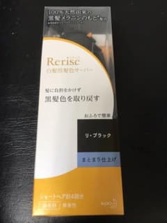 リライズ 白髪用髪色サーバー リ・ブラック まとまり仕上げ 本体 155gのサムネイル