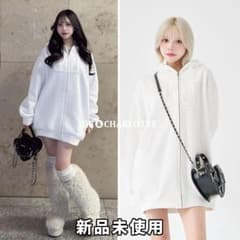 ダーリッチ darich アップリケDDロゴパーカー WHT ホワイト - メルカリ