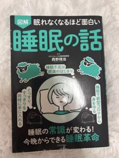 眠れなくなるほど面白い 図解 睡眠の話のサムネイル