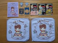 세가 럭키 복권 TinyTAN Sweet Time 등 J-HOPE 8 점 세트