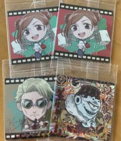 呪術廻戦ディフォルメシールウエハース3 SP 漏瑚 N 野薔薇 七海のサムネイル