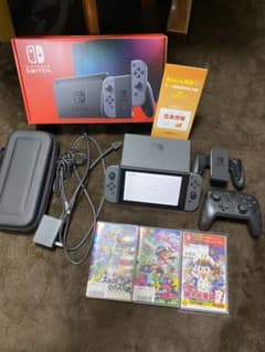 ★延長保証付きNintendo Switch 本体プロコン付きフルセット★のサムネイル