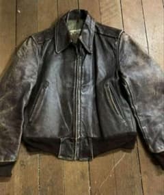 50s 60s sports jacket ホースハイド　レザージャケットのサムネイル