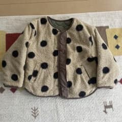 breezeボアブルゾン　リバーシブル　110のサムネイル