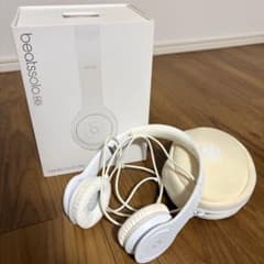 Beats by Dr. Dre Solo HD ヘッドホン ホワイト - メルカリ