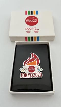 東京2020 コカ・コーラ ピンバッジ 非売品 - メルカリ