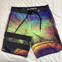 Hurley メンズ サーフパンツ 水着 ボタニカル柄のサムネイル