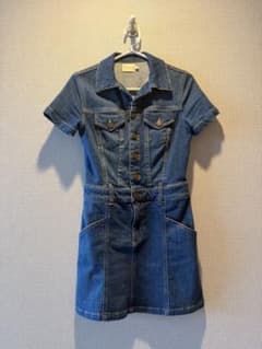 ALICE + OLIVIA JEANS デニムミニワンピース - メルカリ