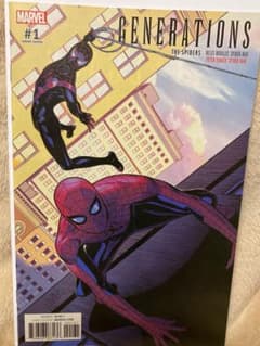 GENERATIONS MORALES PARKER SPIDERMAN #1