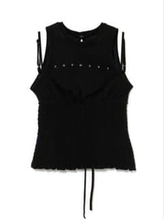 Andmary Ami shirring logo topsのサムネイル