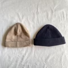 【2点セット】ZARA ＆ 韓国子供服 ビーニー ニット帽