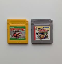 ゲームボーイソフトセット　・ドンキーコング・ゴエモンのサムネイル