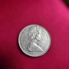 1977年 ニュージーランド 50セント 硬貨 エンデバー号 - メルカリ