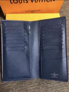 ‼️本日のみ値下げ‼️ルイヴィトン 長財布 ネイビーのサムネイル