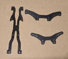 TRFタミヤRCカー用 カーボン製パーツセットのサムネイル