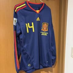スペイン代表 2010 決勝モデル 長袖 ユニフォーム 14 スペイン代表 2010 決勝モデル 長袖 ユニフォーム 14 - メルカリ