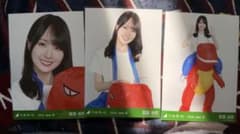 乃木坂46 生写真　福井県ver.コーデ　恐竜　賀喜遥香　3種コンプ 乃木坂46 賀喜遥香 福井versionコーデ衣装 恐竜コーデ コンプ - メルカリ