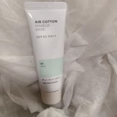 エアコットン メイクアップベース SPF30++　ザ・フェイスショップ