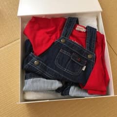 ミキハウス　オーバオールセット新品のサムネイル