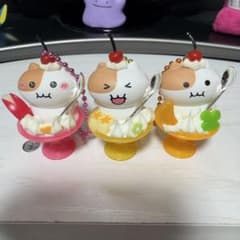もちにゃみ すい〜つフィギュアマスコット 3点セットのサムネイル