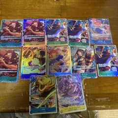 ワンピースカード まとめ売り シャンクス ヤソップ等のサムネイル