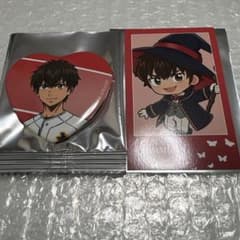 ダイヤのA プリンセスカフェ 魔法使い カード 特典 缶バッジ 沢村栄純
