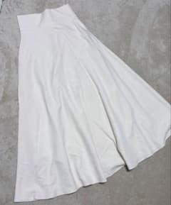 GRL Sサイズ ハイウエストフレアスカート アイボリー[fo1849]のサムネイル