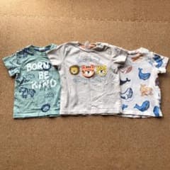 H&M  Tシャツ3枚セット　綿100％　70cmのサムネイル