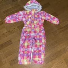 美品！キッズ用　雪遊び繋ぎウェア　110cmのサムネイル