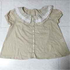 トップス レース NICE CLAUP 襟つき レディースのサムネイル