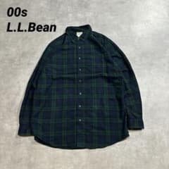 飛*信様 00s L.L.Beanエルエルビーン タータンチェック　フランネルシ