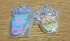 BT21 가챠 가챠 아크릴 마스코트 MANG SHOOKY 2 세트