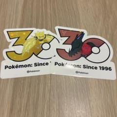 ⭐️韓国限定⭐️ポケモン30周年記念ステッカー レジエレキ・レジドラゴのサムネイル