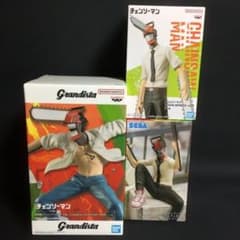 か*き様 チェンソーマン プライズフィギュア3点セット Grandista