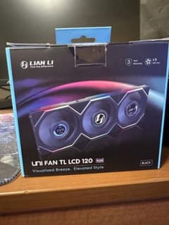 LIAN LI UNI FAN TL LCD 120 ブラック(正転モデル)のサムネイル