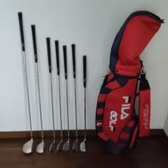 FILA GOLF クラブセット キャディバッグ付き - メルカリ