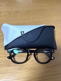 Zoff relume ブラックフレーム メガネのサムネイル