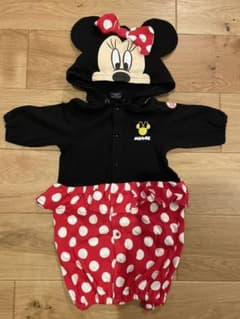 新品　未使用　ミニーちゃんロンパースのサムネイル