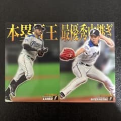 プロ野球チップス2017 第1弾 タイトルホルダー日本ハムファイターズ