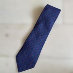 HERMES 100%シルク ネクタイ 幾何学模様 - メルカリ