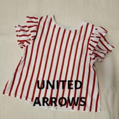 UNITED ARROWS グリーンレーベル ストライプTシャツ 125のサムネイル