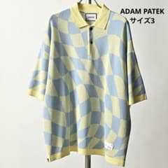 ADAM PATEK ポロシャツ チェック柄
