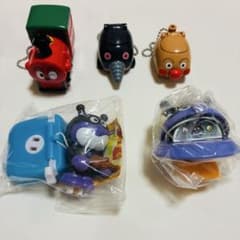 アンパンマン ミニフィギュア キーホルダー 5種セットのサムネイル