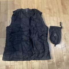 UNIQLO ULTRA LIGHT DOWN ベスト ブラック Lサイズのサムネイル