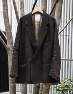 26SS ANCELLM 100/S LINEN TAILORED JACKET - メルカリ