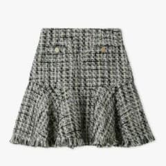 LILY BROWN フリンジツイードミニスカート 0のサムネイル