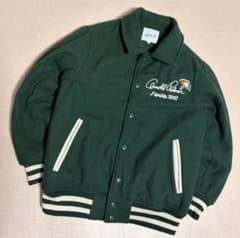極美品 希少色 ArnoldPalmer Wool stadium jumper - メルカリ