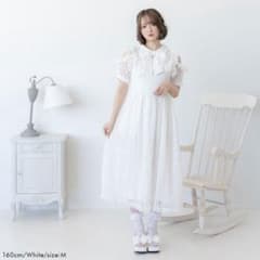 DearMyLove イノセントリボンフリルレースワンピースのサムネイル